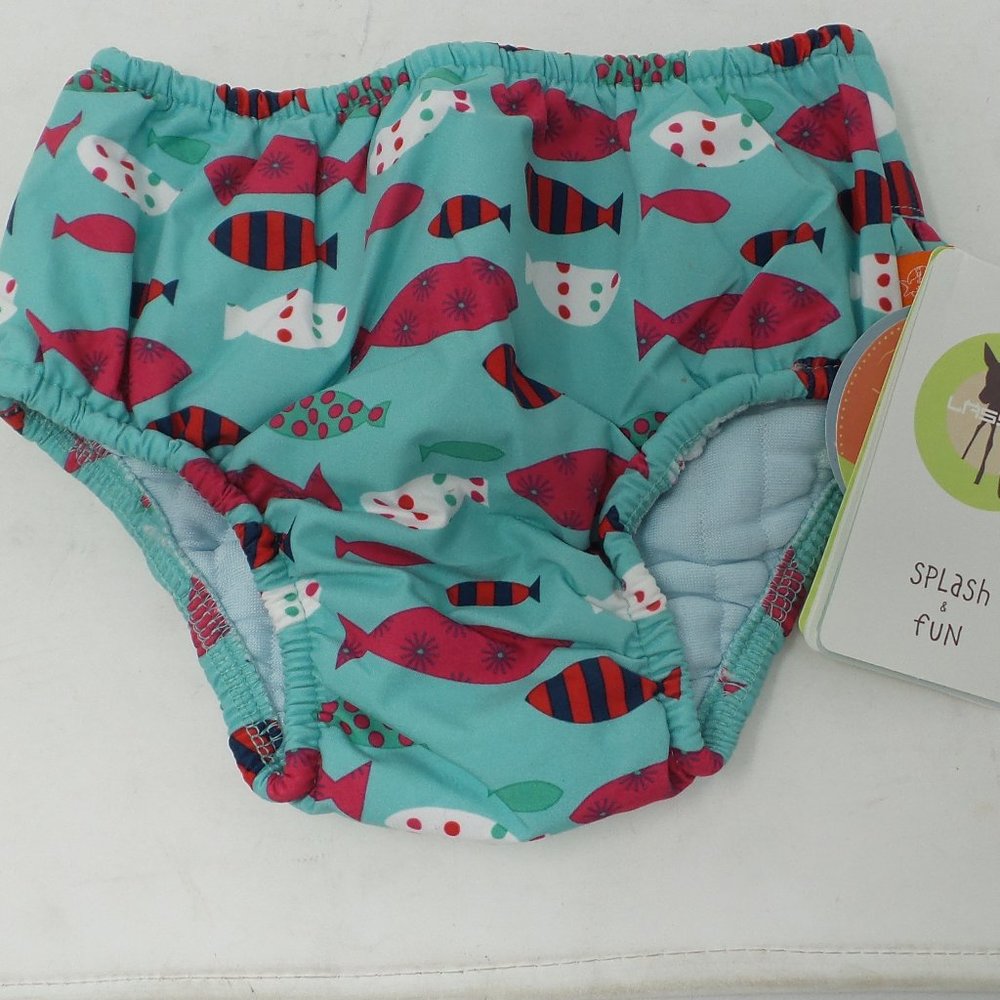 Lassig Swim Diaper, Mr. Fish, 3 Years